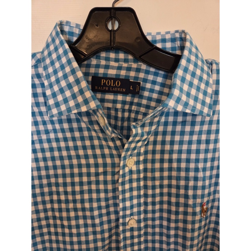 Polo Ralph Lauren men's plaid button down-size large